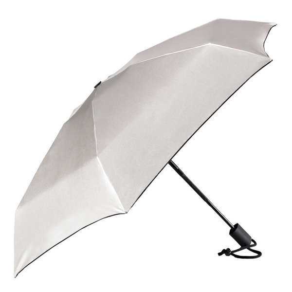Dainty Travel Umbrella Automatic Silber UV+50